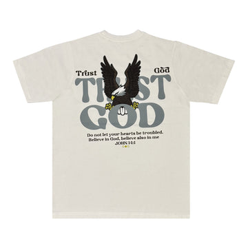 TRUST GOD WhiteT-shirt