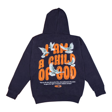 I AM A CHILD OF GOD DARK BLUE Hoodie