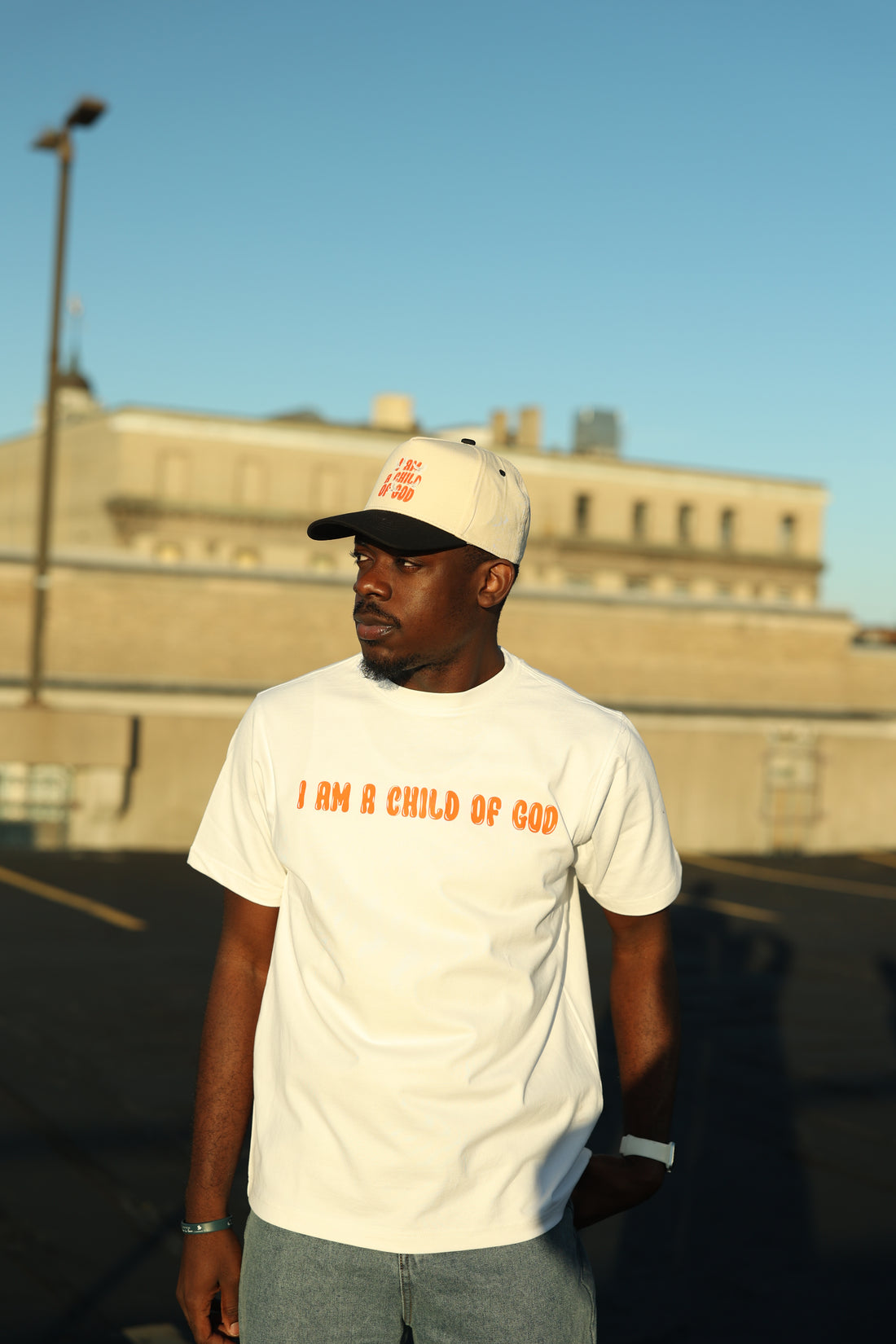 I AM CHILD OF GOD WHITE T-shirt