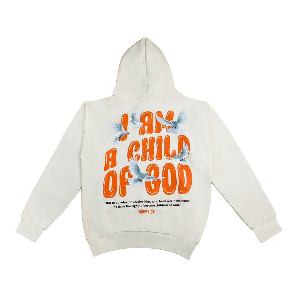 I AM A CHILD OF GOD Off-White Hoodie