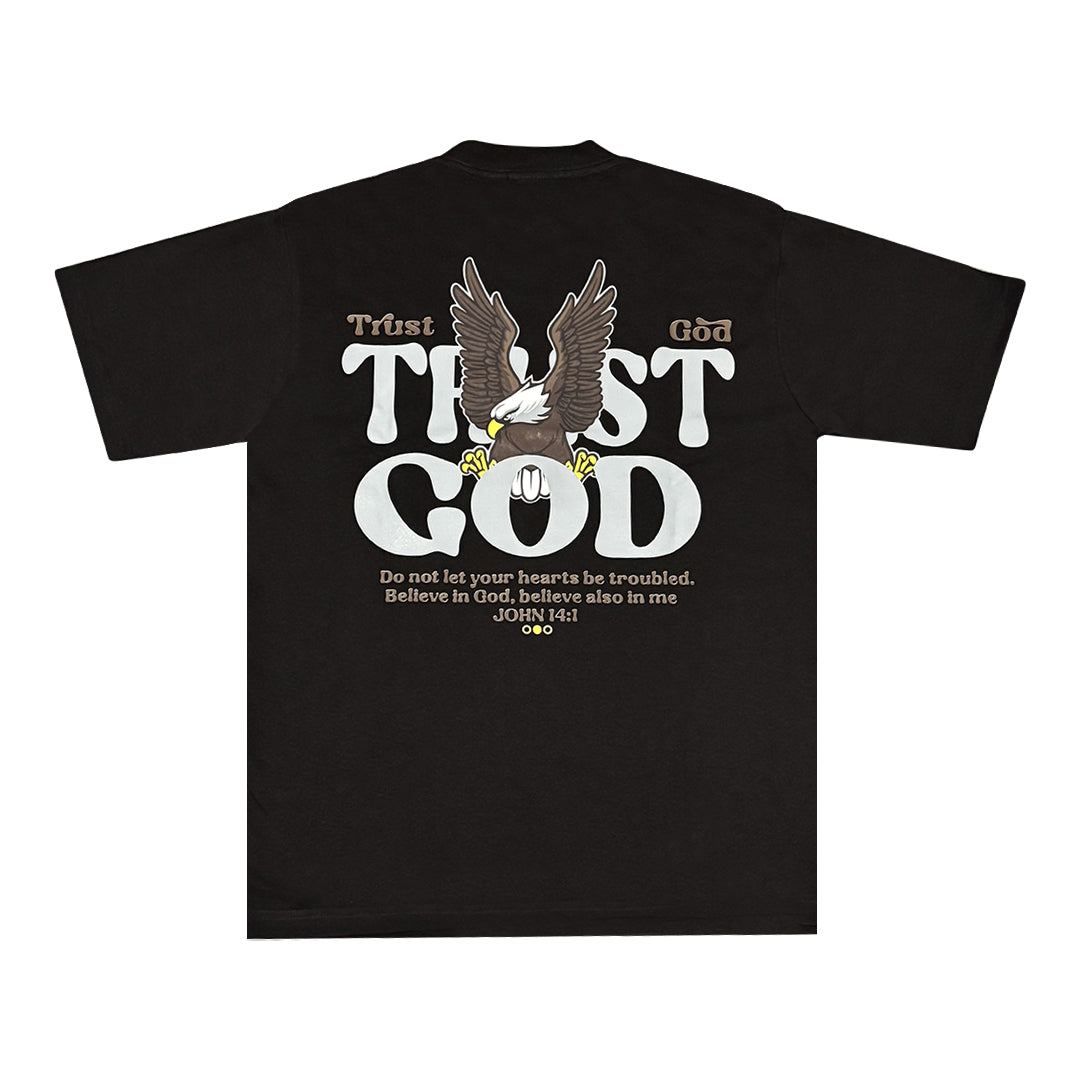 TRUST GOD BLACK T-shirt