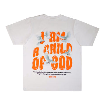 I AM CHILD OF GOD WHITE T-shirt